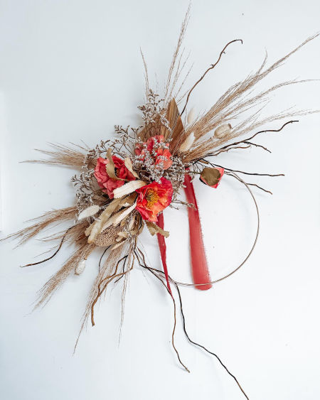 Wianek z suszu asymetryczny  (PREMIUM)