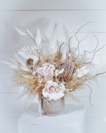 Flower Box susz romantyczny boho ceramiczna osłonka REMIUM)