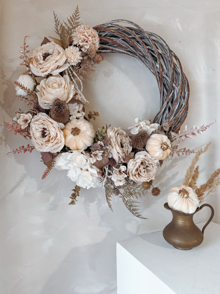 Wianek jesienny vintage  (PREMIUM)