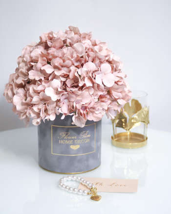 Flower Box Hortensje jedwabne (PREMIUM)