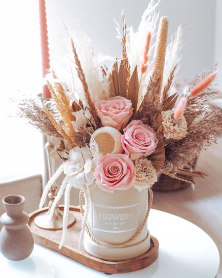 Flower Box My dream wieczne róże prezent podziękowanie (Premium)